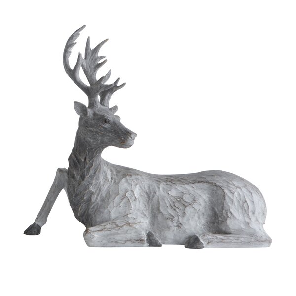 resin sitting deer